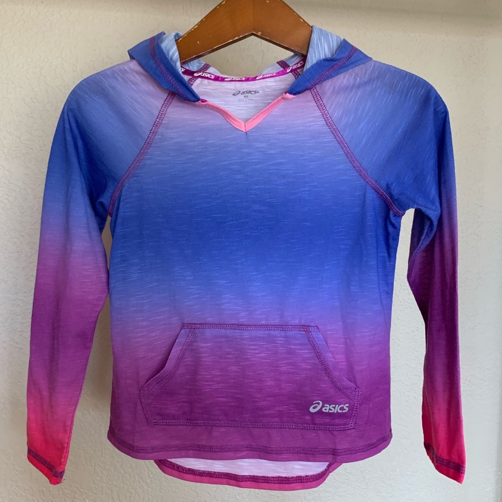Girls ombré workout shirt
